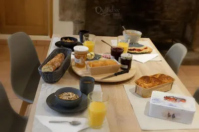 Nourriture dans le B&B/chambre d'hôtes ou à proximité