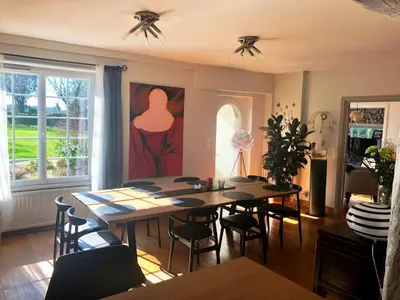 Plan de l'établissement Villa chic à Plouigneau avec piscine privée