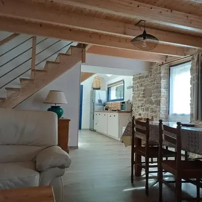 Charmante petite maison Rostiviec bord de mer
