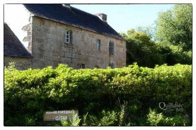 Plan de l'établissement Manoir Pors Braz - Gîte des Boudiged