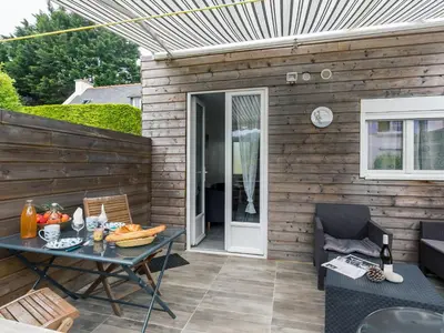 Terrasse ou espace extérieur de l'établissement Apartment Terre et Mer by Interhome