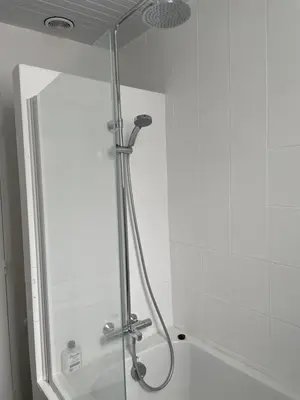 Salle de bains dans l'établissement Zoralin