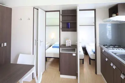 Plan de l'établissement L'Orangerie de Lanniron - Mobil-Home O'HARA privilège - 3 chambres - 6 pers