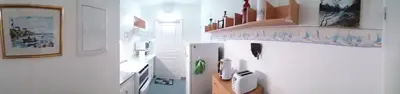 Cuisine ou kitchenette dans l'établissement Château de Locquéran