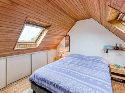Un ou plusieurs lits dans un hébergement de l'établissement Holiday Home Ker Kébec by Interhome