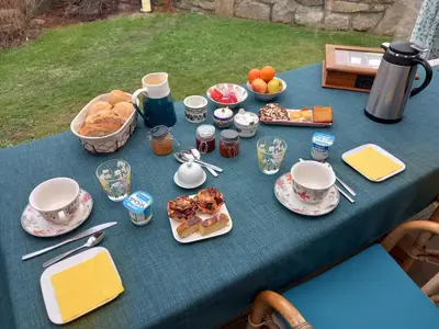 Nourriture dans le B&B/chambre d'hôtes ou à proximité