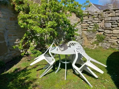 Jardin de l'établissement Chambres d'hôtes de Kermerrien