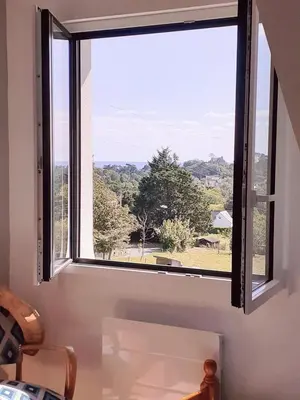 Paysage naturel près de la maison de vacances