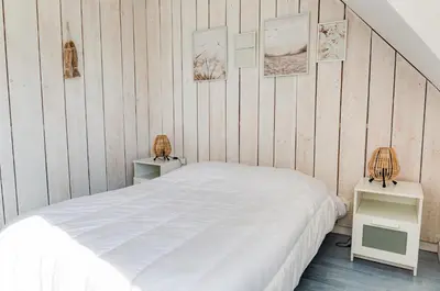 Un ou plusieurs lits dans un hébergement de l'établissement Proche Pointe de la Torche - Maison pour 8