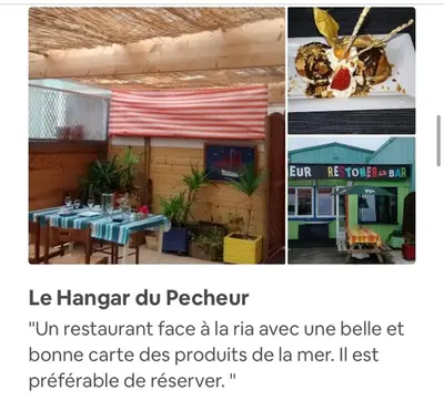 Nourriture dans la maison de vacances ou à proximité