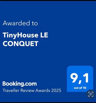 Certificat, récompense, panneau ou autre document affiché dans l'établissement TinyHouse LE CONQUET