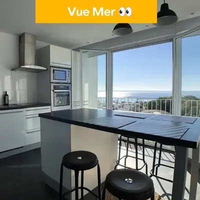 Superbe appartement avec une vue mer panoramique