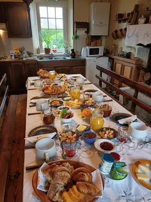 Nourriture dans le B&B/chambre d'hôtes ou à proximité