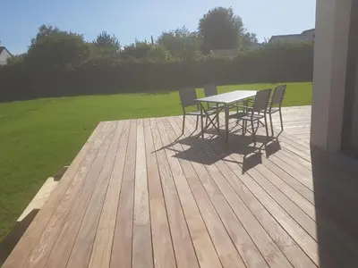 Plan de l'établissement Petite maison plain-pied, proche des plages