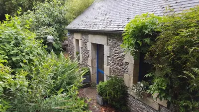 Jardin de l'établissement A L'Ombre Du Figuier