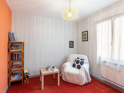 Un ou plusieurs lits dans un hébergement de l'établissement Holiday Home Les Dunes by Interhome