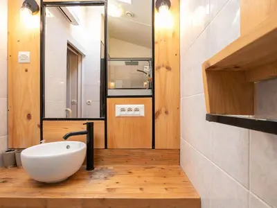 Salle de bains dans l'établissement Holiday Home Ti Bonheur by Interhome