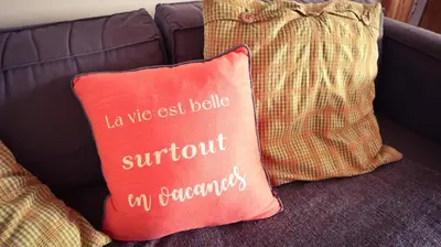 Coin salon dans l'établissement AN GOVEL