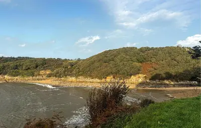 Paysage naturel près de la maison de vacances
