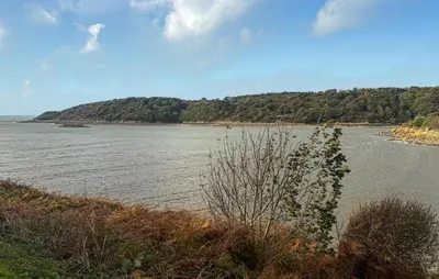Paysage naturel près de la maison de vacances