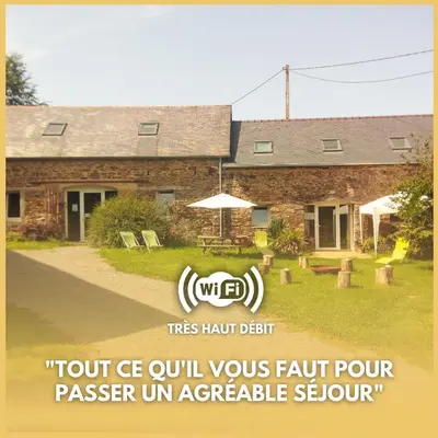 Plan de l'établissement Le Jardin Enchanteur, chaleureuse maison d'hôtes éco-responsable, calme et accueillante