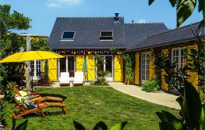 Jardin de l'établissement Nice Home In Plouguerneau With Wifi