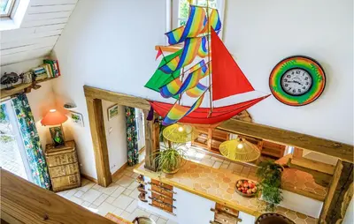 Plan de l'établissement Nice Home In Plouguerneau With Wifi