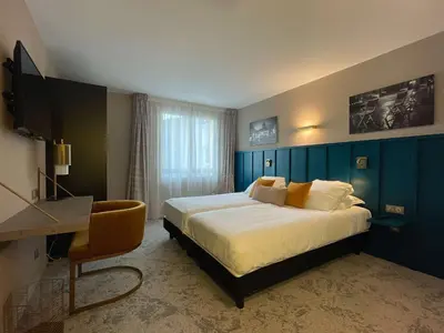 Un ou plusieurs lits dans un hébergement de l'établissement Best Western Plus Hotel Kregenn
