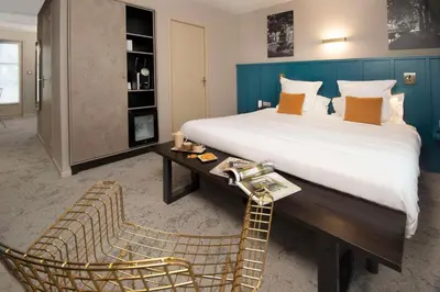Un ou plusieurs lits dans un hébergement de l'établissement Best Western Plus Hotel Kregenn