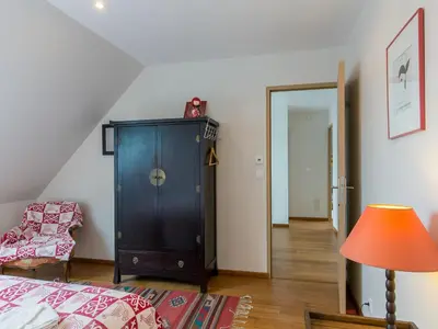 Un ou plusieurs lits dans un hébergement de l'établissement Holiday Home La Grève bleue by Interhome