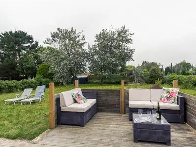 Jardin de l'établissement Holiday Home La Grève bleue by Interhome