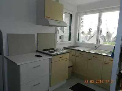 Cuisine ou kitchenette dans l'établissement Patras