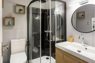 Salle de bains dans l'établissement Cocon douillet