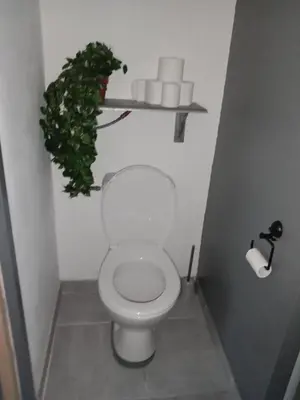 Salle de bains dans l'établissement gite au calme centre finistère jardin clos