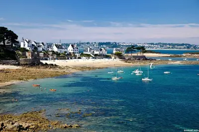 Paysage naturel près de la maison de vacances