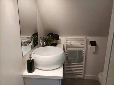 Salle de bains dans l'établissement LE NID 2 QUIMPER BY Nid'Ouest