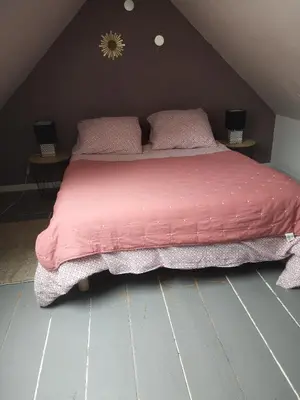 Un ou plusieurs lits dans un hébergement de l'établissement Les Apparts' Hotel du Canal
