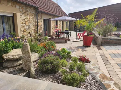 Jardin de l'établissement La maison des chevreuils