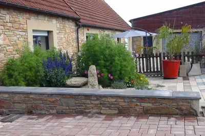 Jardin de l'établissement La maison des chevreuils