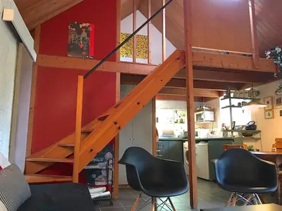 Coin salon dans l'établissement MONNA - Maison à Logonna Daoulas - BR4001
