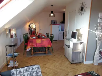 Cuisine ou kitchenette dans l'établissement Apartment Chez Cathy by Interhome