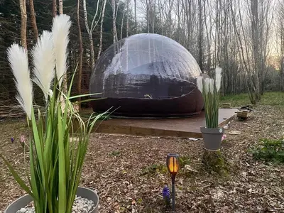 Jardin de l'établissement Logement insolite 