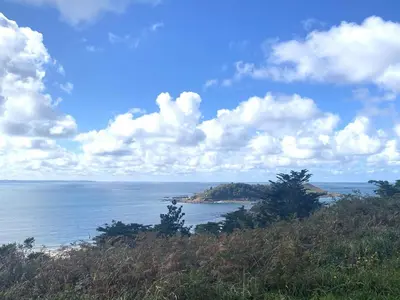 Paysage naturel près de la maison de vacances