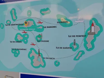 Plan de l'établissement Studio lumineux proche port & plages
