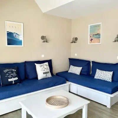 Appartement en duplex front de mer
