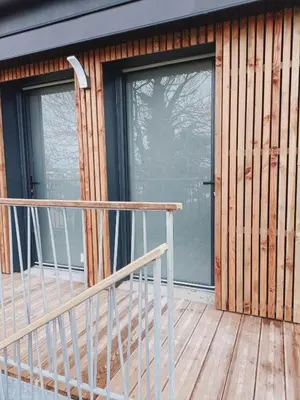 Balcon ou terrasse dans l'établissement La Passerelle