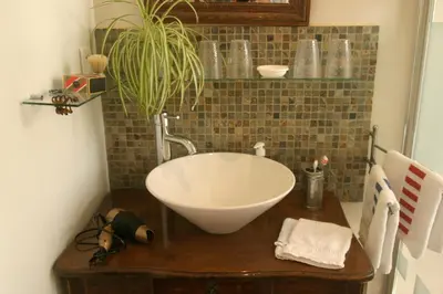 Salle de bains dans l'établissement Loargann Chambres d'hôtes