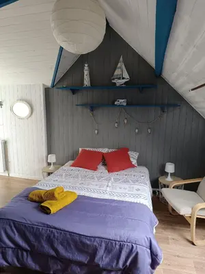 Un ou plusieurs lits dans un hébergement de l'établissement Chambre chez l'habitant 