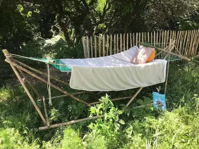 Jardin de l'établissement Coquet Nid douillet ...Slow Life