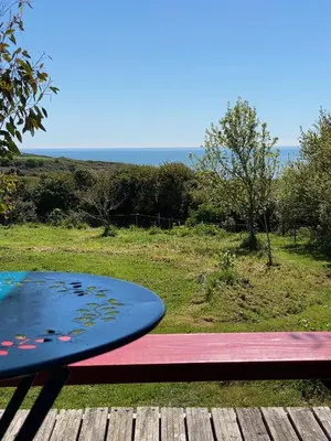 Paysage naturel près de la maison de vacances